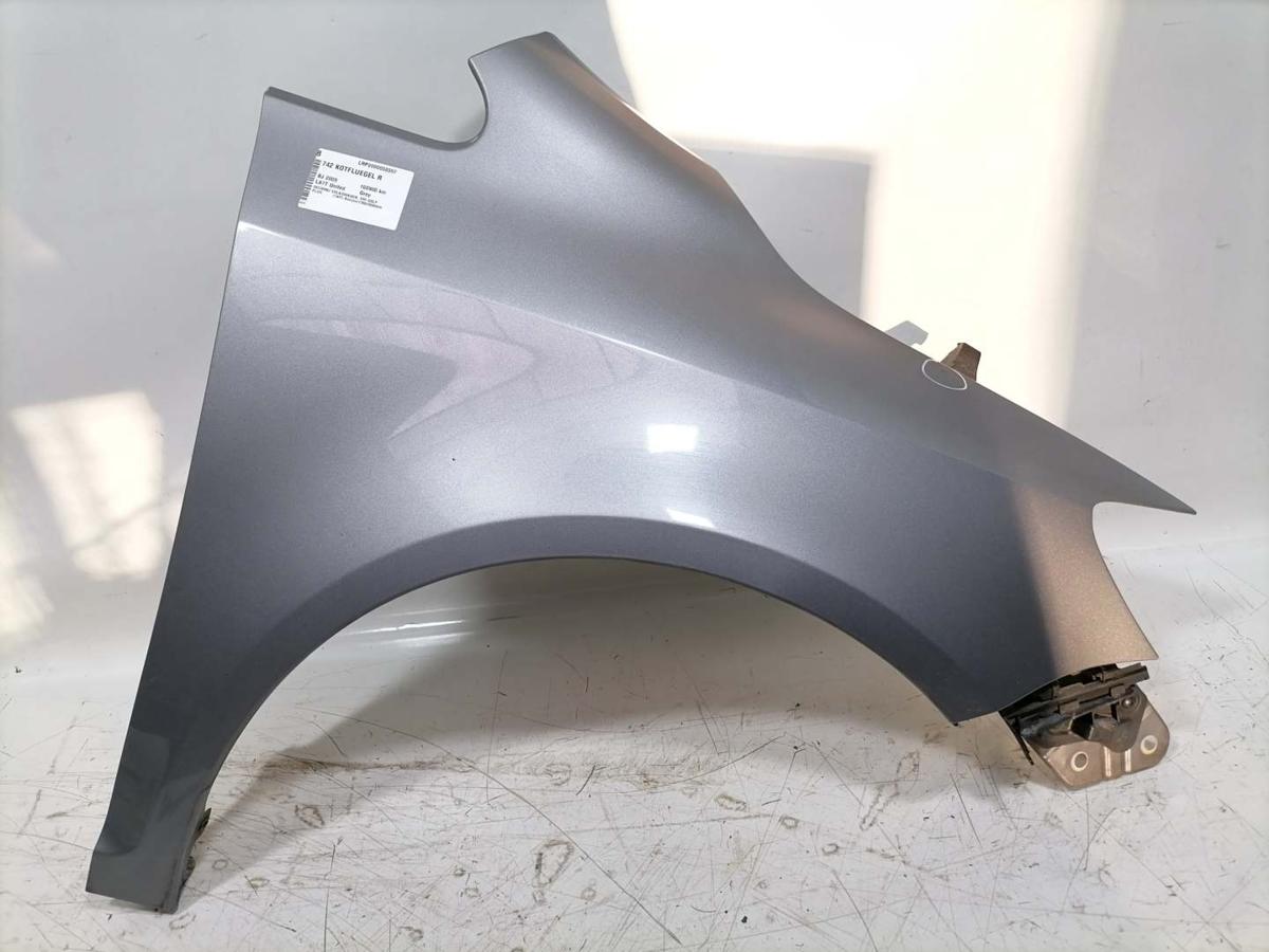 VW Golf Plus 2 original Kotfl&uuml;gel vorn rechts LA7T United Grey Bj.2009